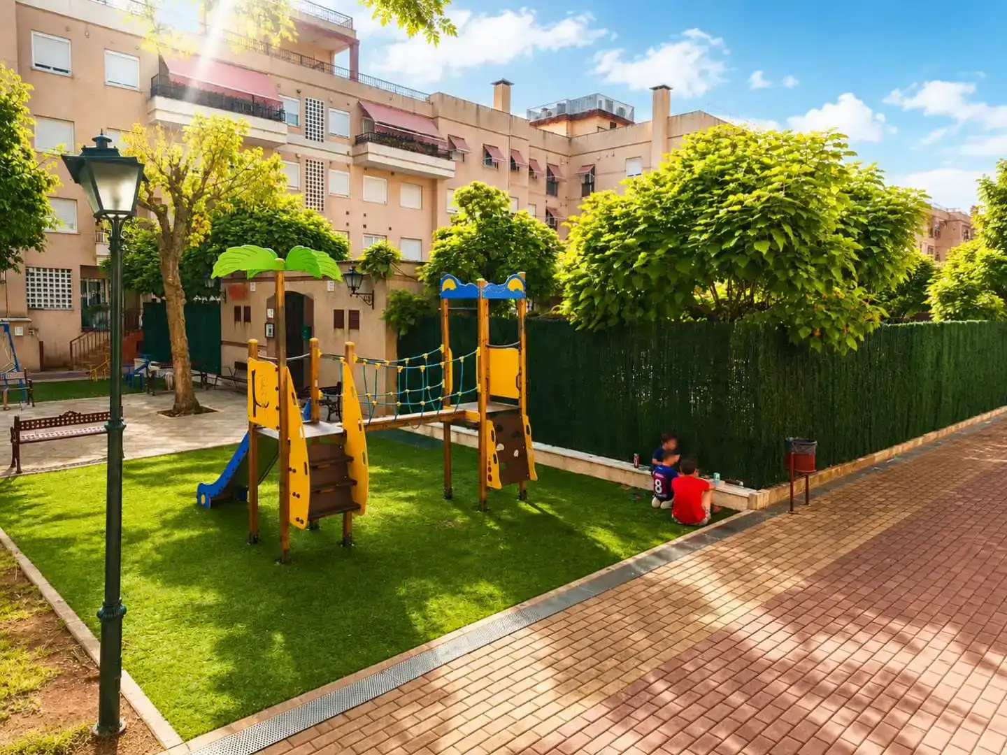 Jardí de Dúplex de lloguer en Córdoba amb Aire condicionat, Jardí privat i Parquet