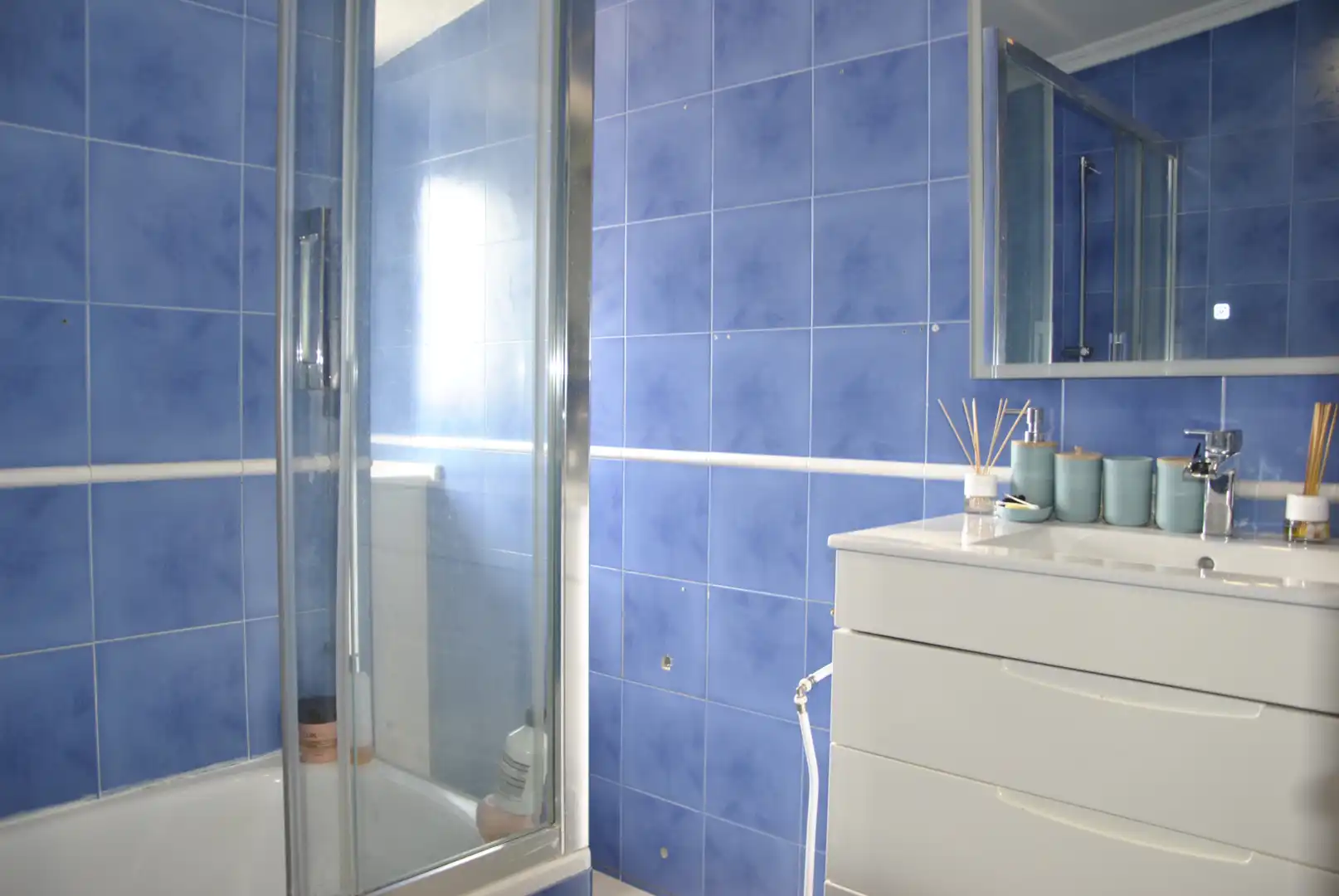Bathroom of Duplexes for sale in Plasencia  with Air Conditioner, Heating and Parquet flooring