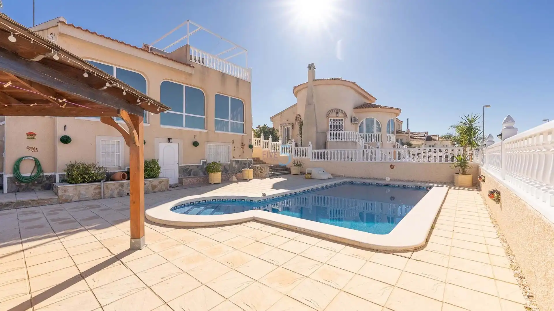 Piscina de Casa o xalet en venda en Rojales amb Aire condicionat, Calefacció i Terrassa