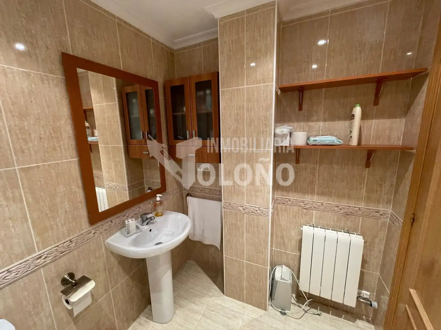 Baño de Apartamento en venta en Casalarreina con Calefacción, Parquet y Trastero