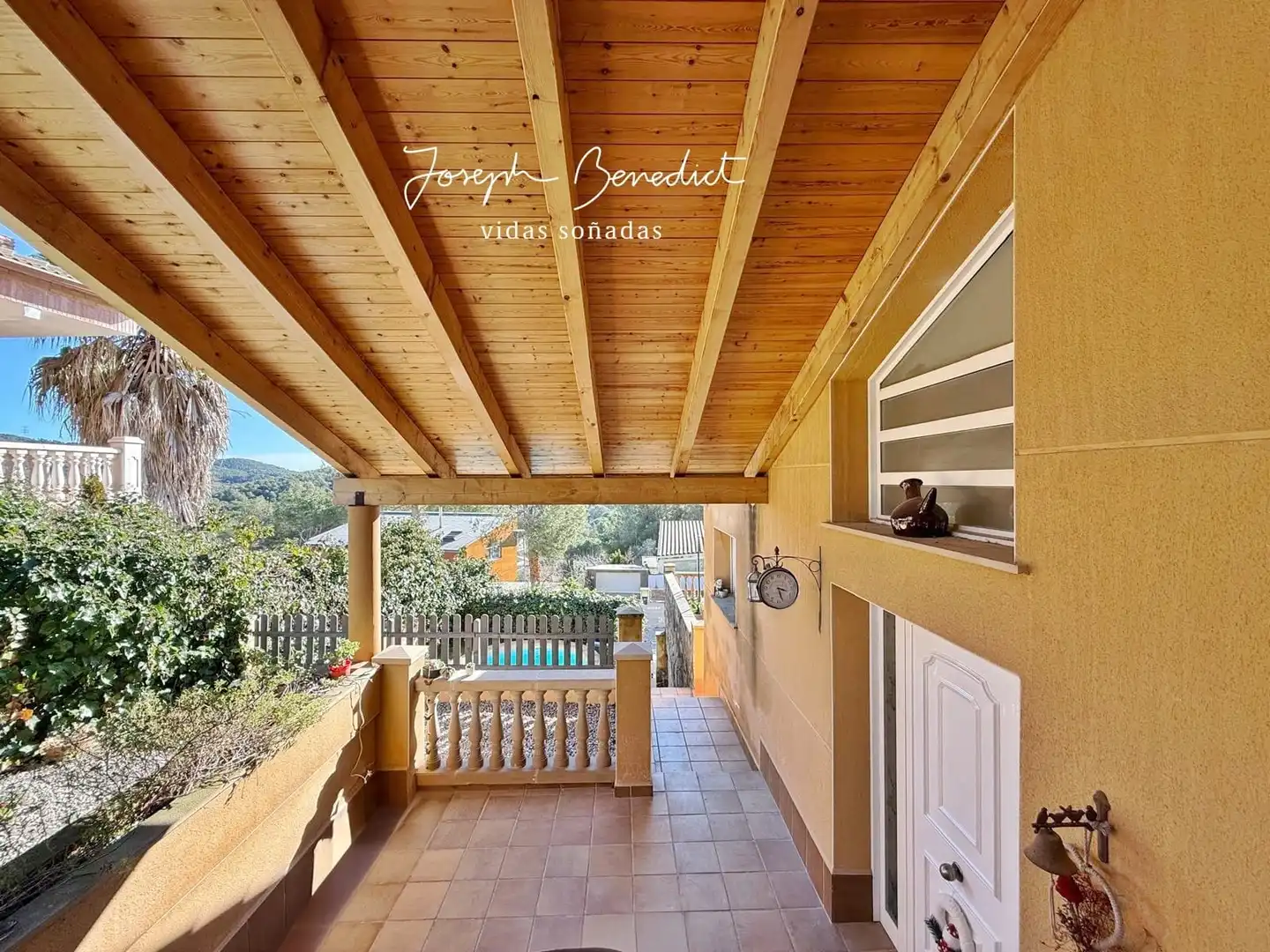 Terrace of Houses for sale in Begues  with Air Conditioner, Heating and Private garden