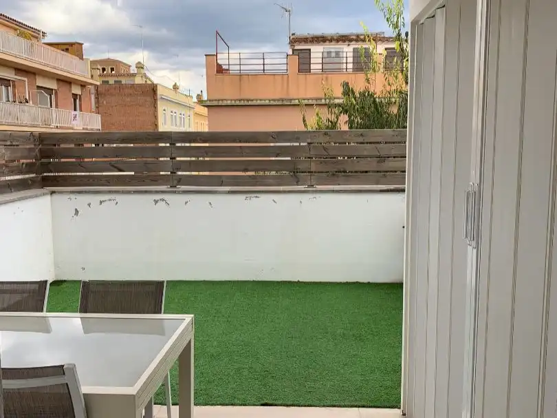 Terrassa de Pis de lloguer en Girona Capital amb Aire condicionat, Terrassa i Balcó