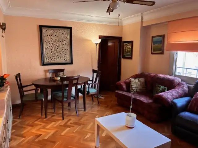 Wohnzimmer von Wohnung zum Verkauf in Zaragoza mit Klimaanlage, Heizung und Parkett