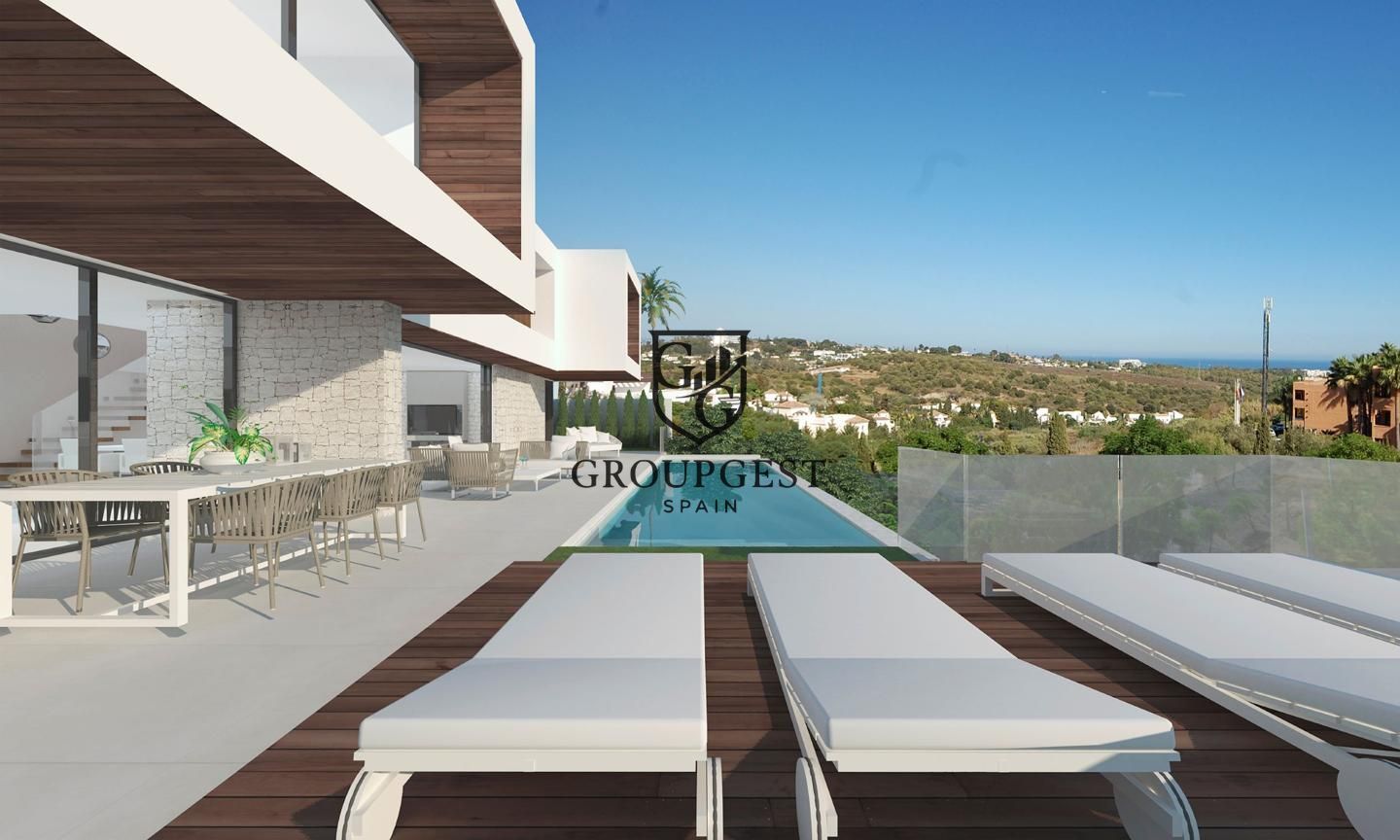 Terrace of House or chalet for sale in Benahavís  with Air Conditioner, Private garden and Terrace