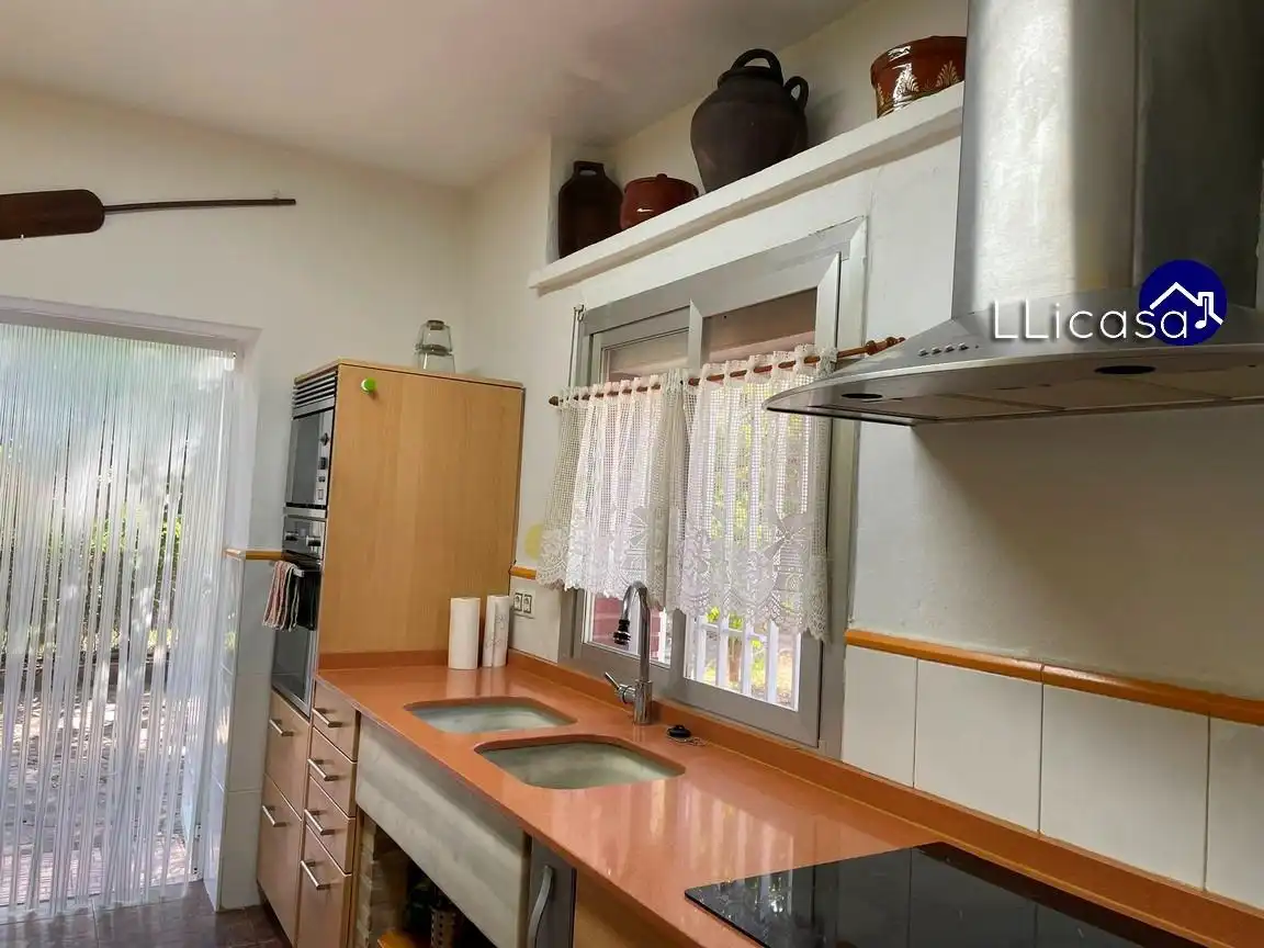 Cuina de Casa o xalet de lloguer en Olocau amb Calefacció, Jardí privat i Terrassa
