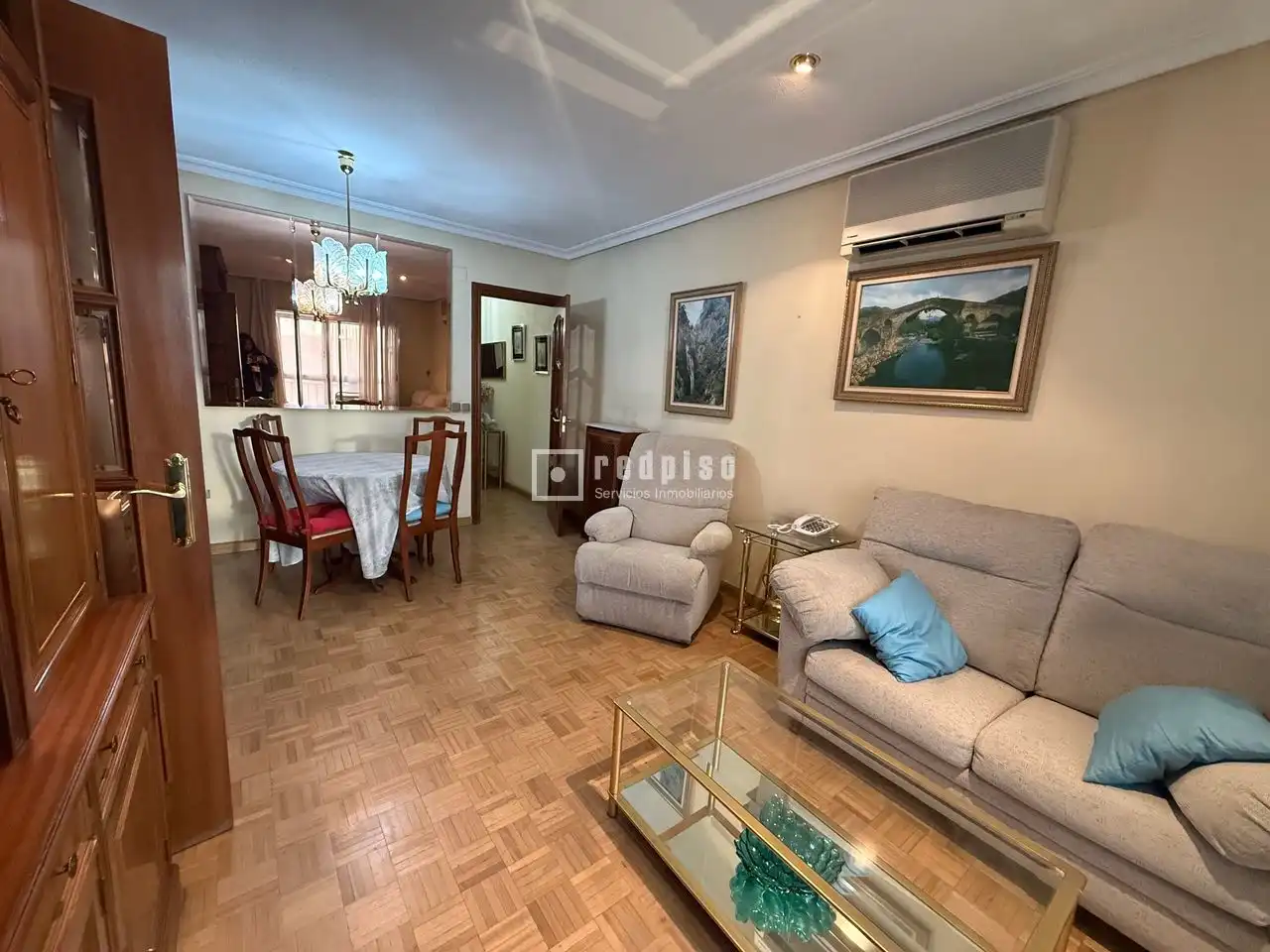 Sala de estar de Piso en venta en Madrid con Aire acondicionado, Calefacción y Parquet