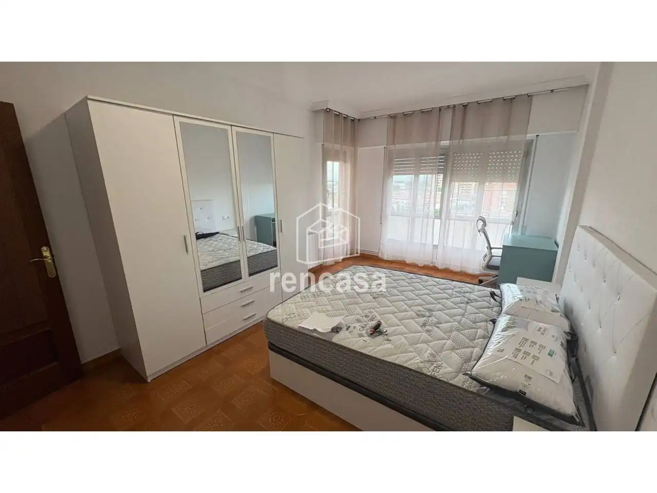 Bedroom of Flat for rent in Lleida  with Heating, Furnished and Balcony