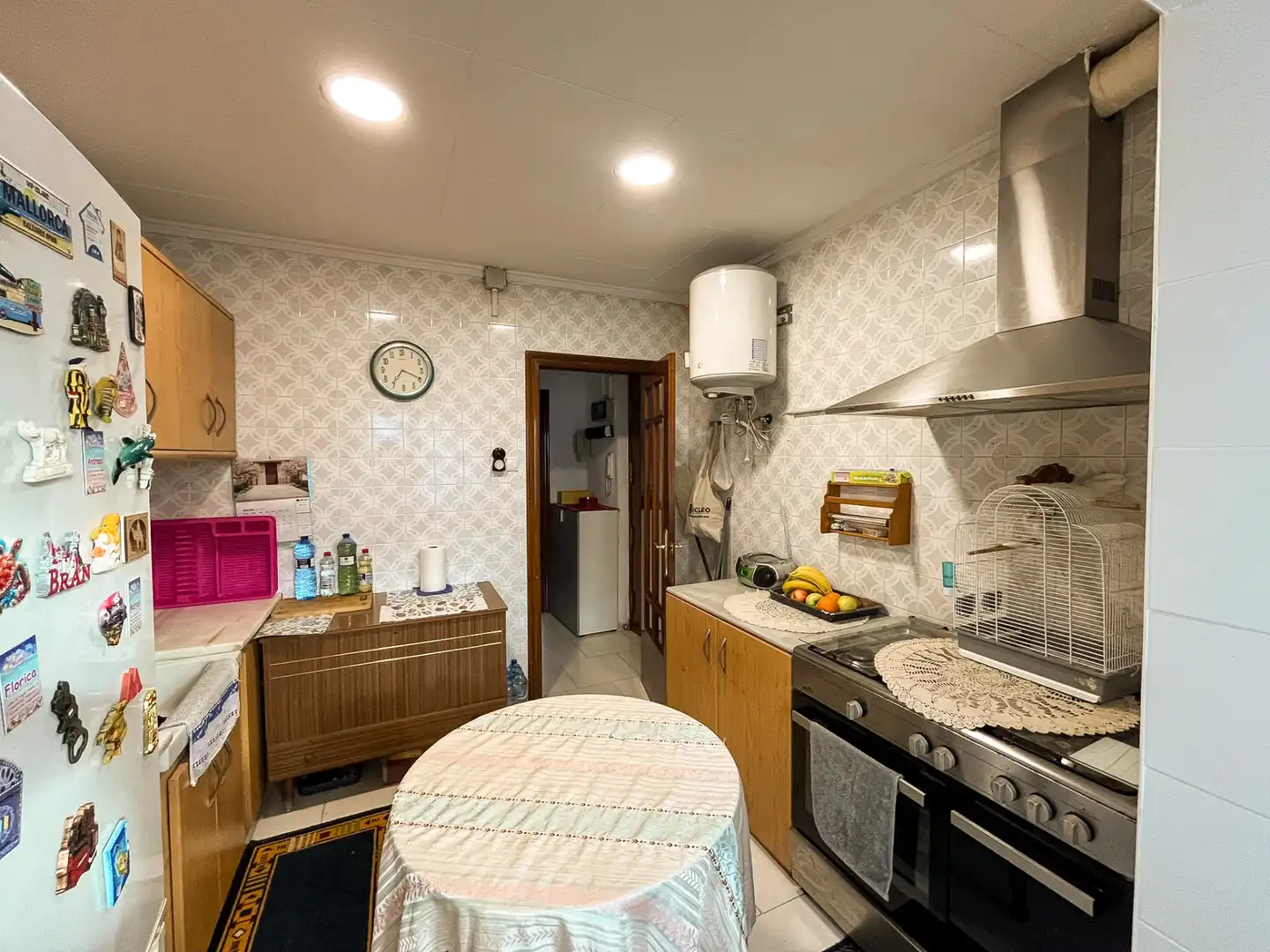 Küche von Wohnung zum Verkauf in Sagunto / Sagunt mit Klimaanlage, Heizung und Möbliert