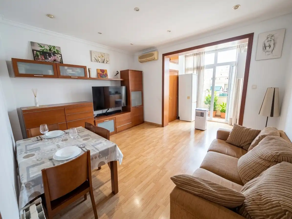 Sala de estar de Piso en venta en Sant Martí