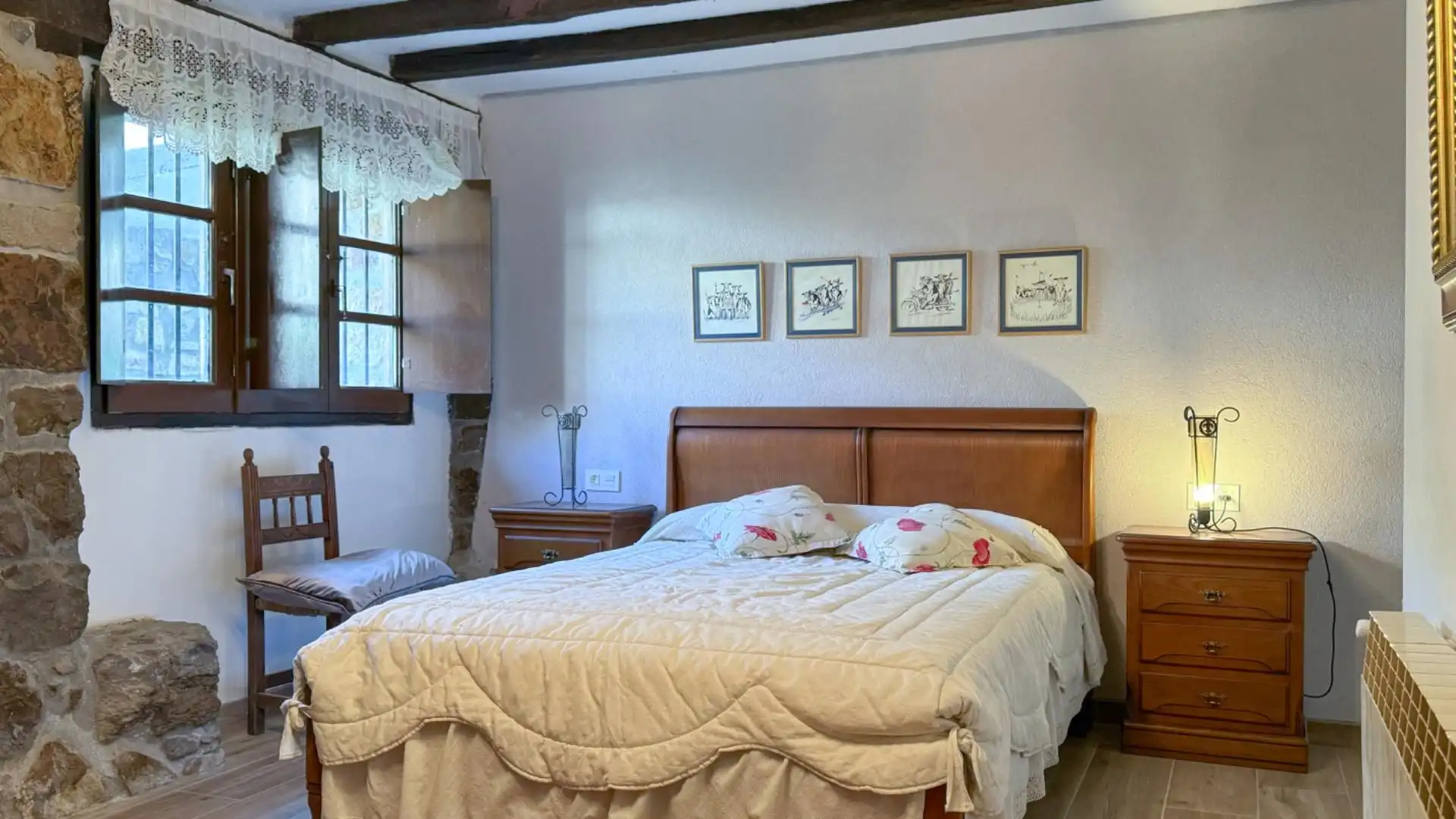 Habitación de Finca rústica en venta en Mendaro con Calefacción, Jardín privado y Terraza
