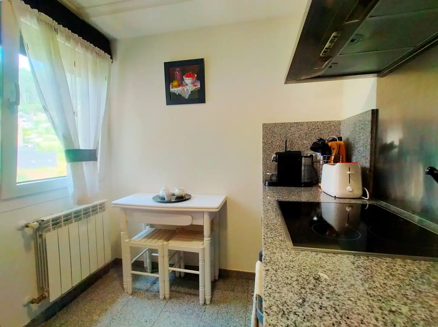 Kitchen of Flat for sale in Pravia  with Heating, Terrace and Furnished