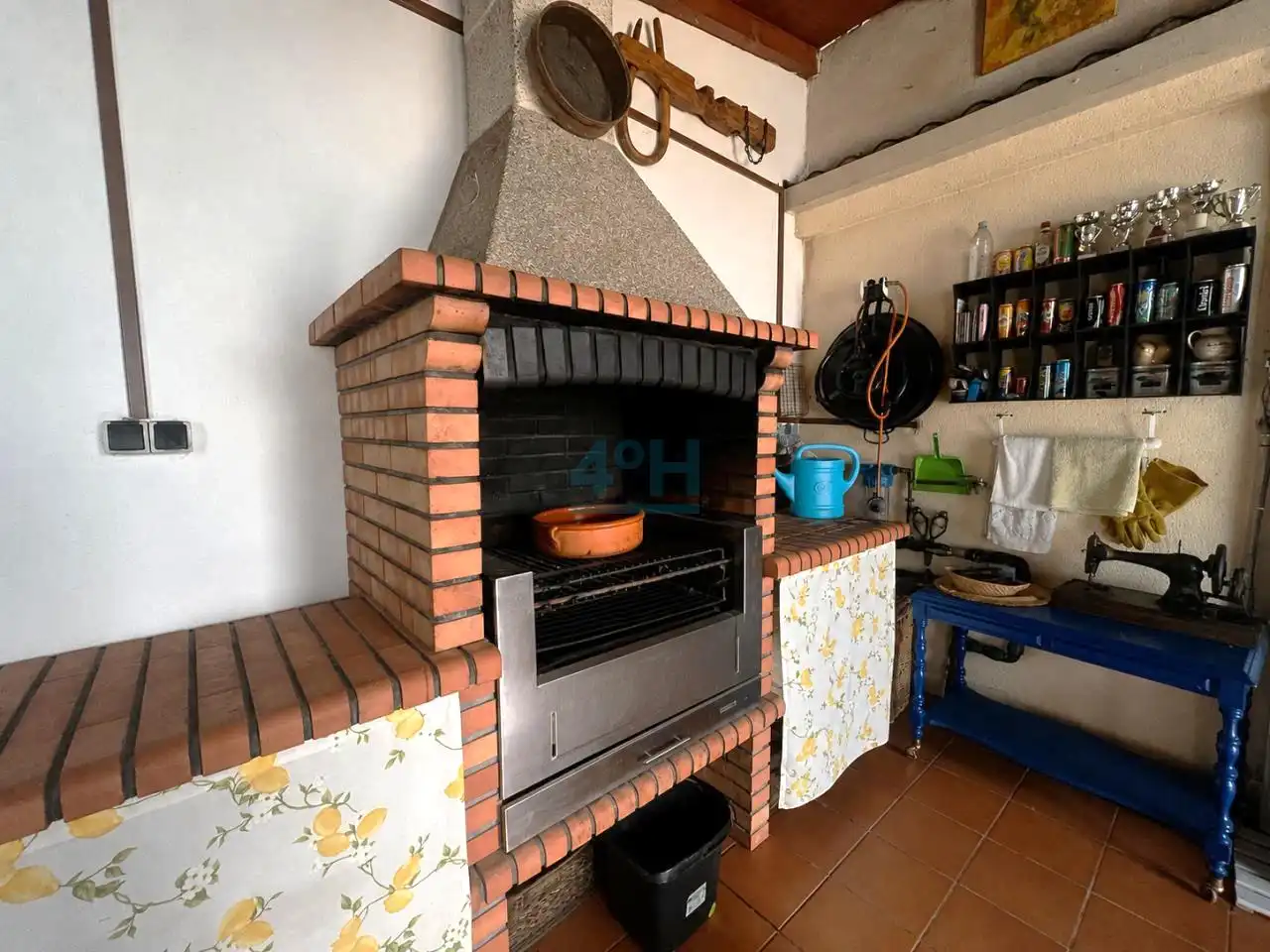 Cocina de Casa o chalet en venta en O Pereiro de Aguiar  con Calefacción, Parquet y Amueblado