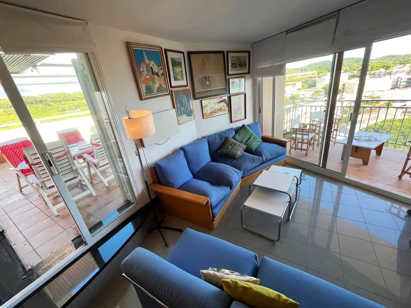 Wohnzimmer von Dachboden zum Verkauf in Palamós mit Terrasse und Möbliert