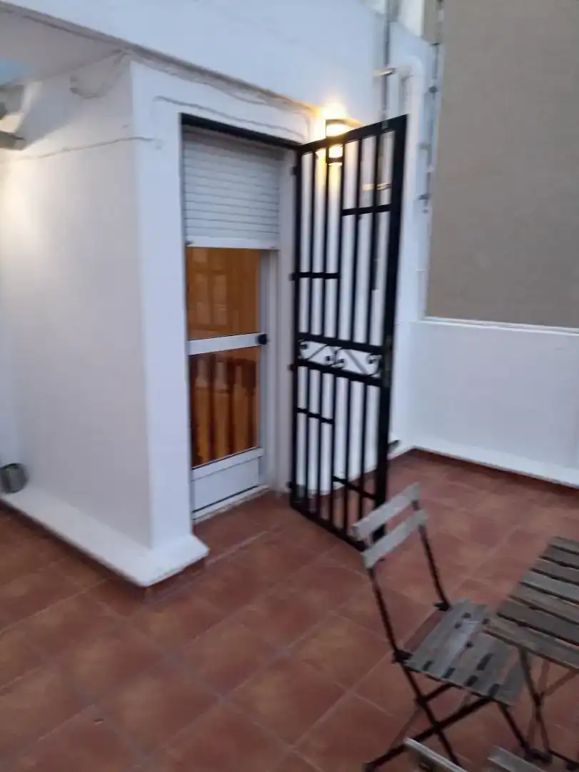 Terrasse von Maisonette zur Miete in Valencia mit Klimaanlage, Abstellraum und Möbliert