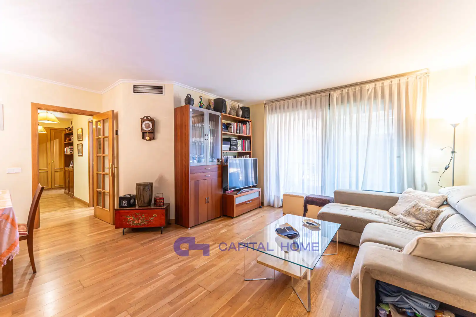 Sala d'estar de Pis en venda en Las Rozas de Madrid amb Aire condicionat, Calefacció i Parquet