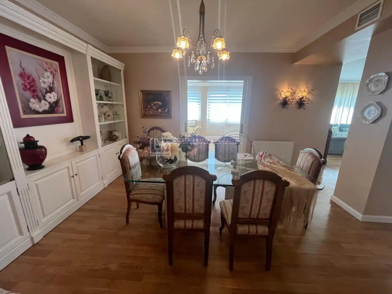 Dining room of Flat for sale in Cáceres  with Air Conditioner, Heating and Parquet flooring