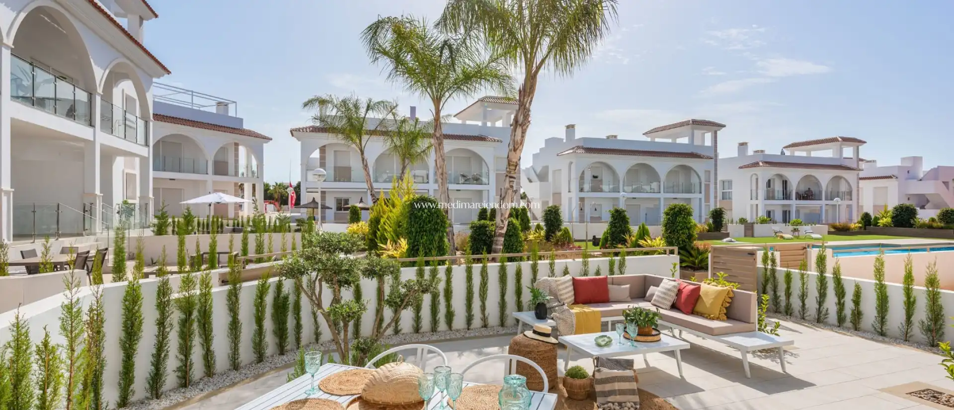 Vista exterior de Piso en venta en Rojales con Aire acondicionado, Calefacción y Jardín privado