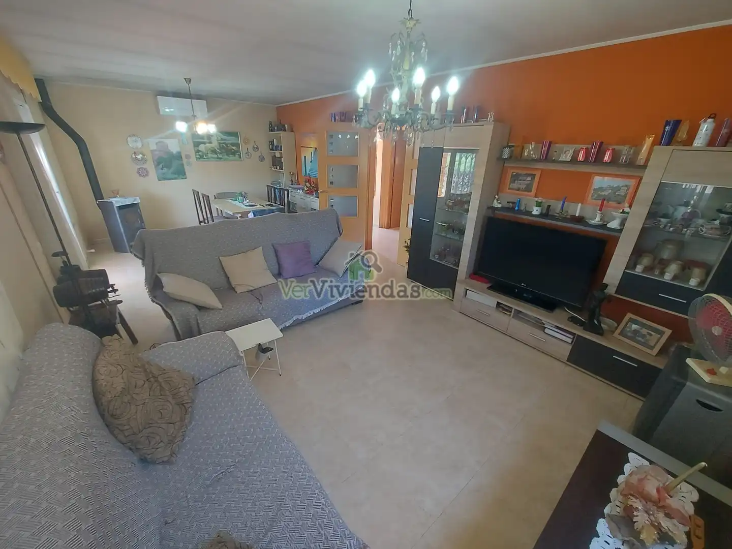 Living room of Houses for sale in Cervelló  with Air Conditioner, Heating and Private garden
