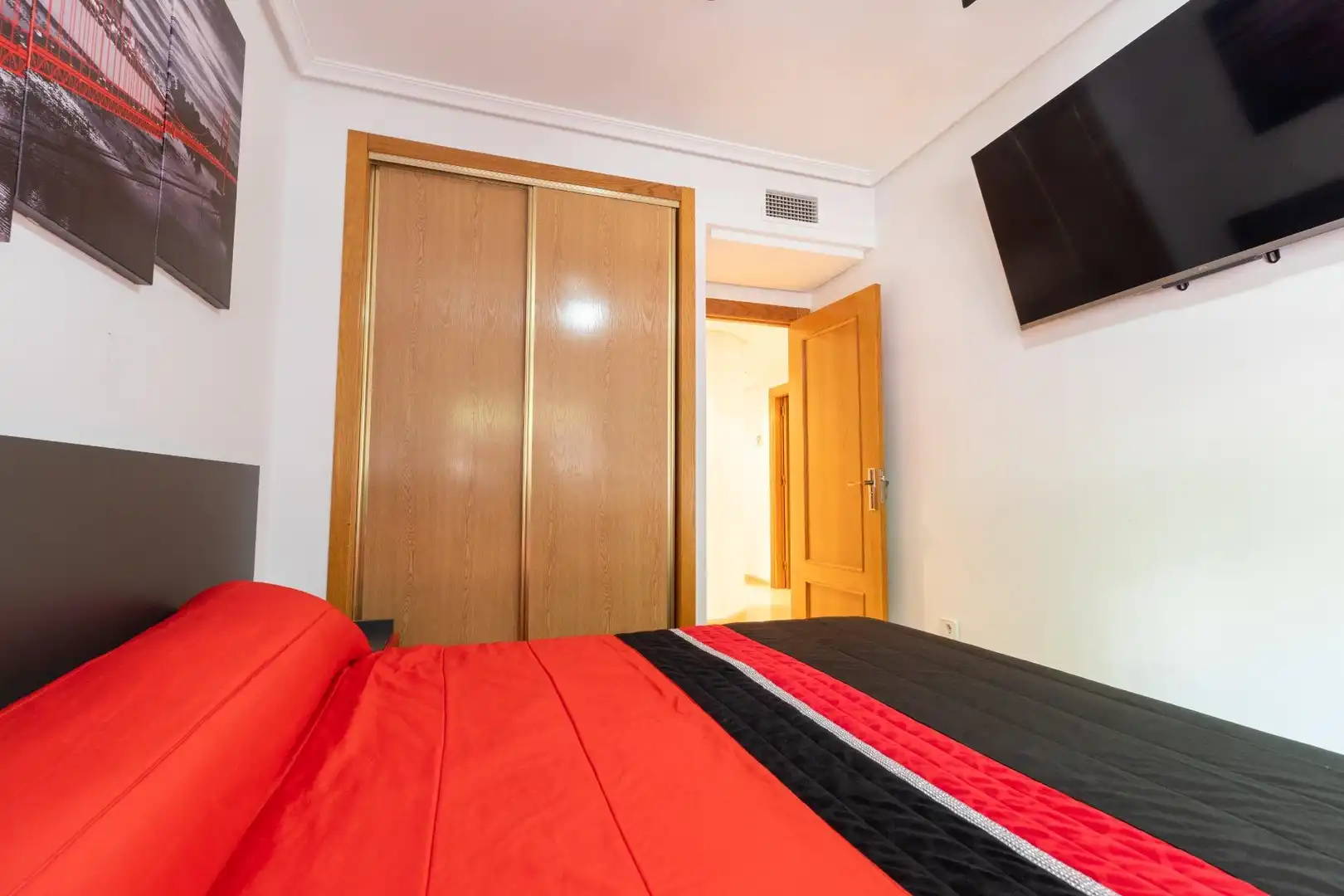 Bedroom of Flat for sale in Molina de Segura  with Air Conditioner, Terrace and Storage room