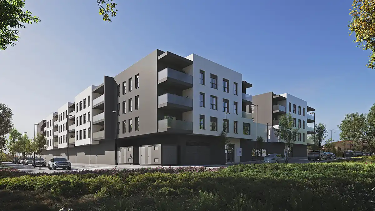 Piso de obra nueva con piscina en venta en Calle José Calderón