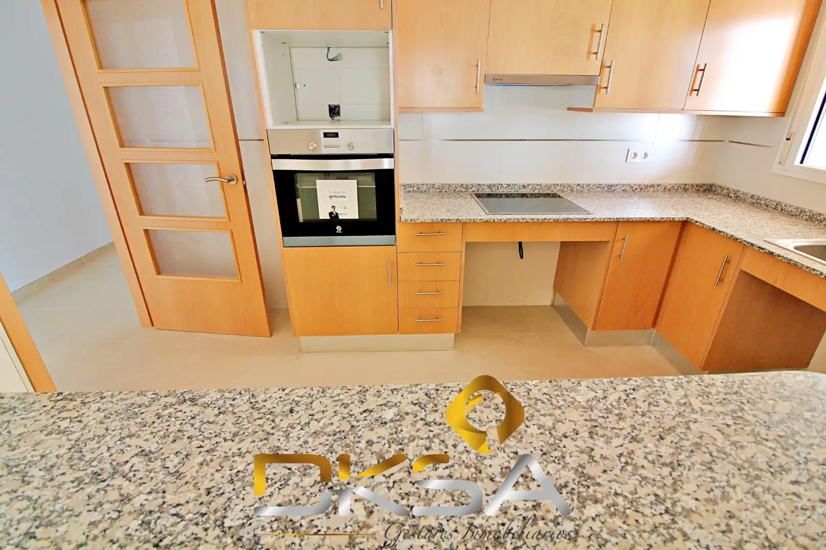 Cocina de Planta baja en venta en Oropesa del Mar / Orpesa con Jardín privado, Terraza y Piscina comunitaria
