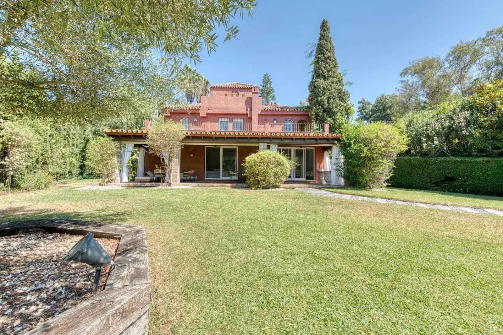 Garden of Houses for rent in Marbella  with Air Conditioner, Private garden and Swimming Pool