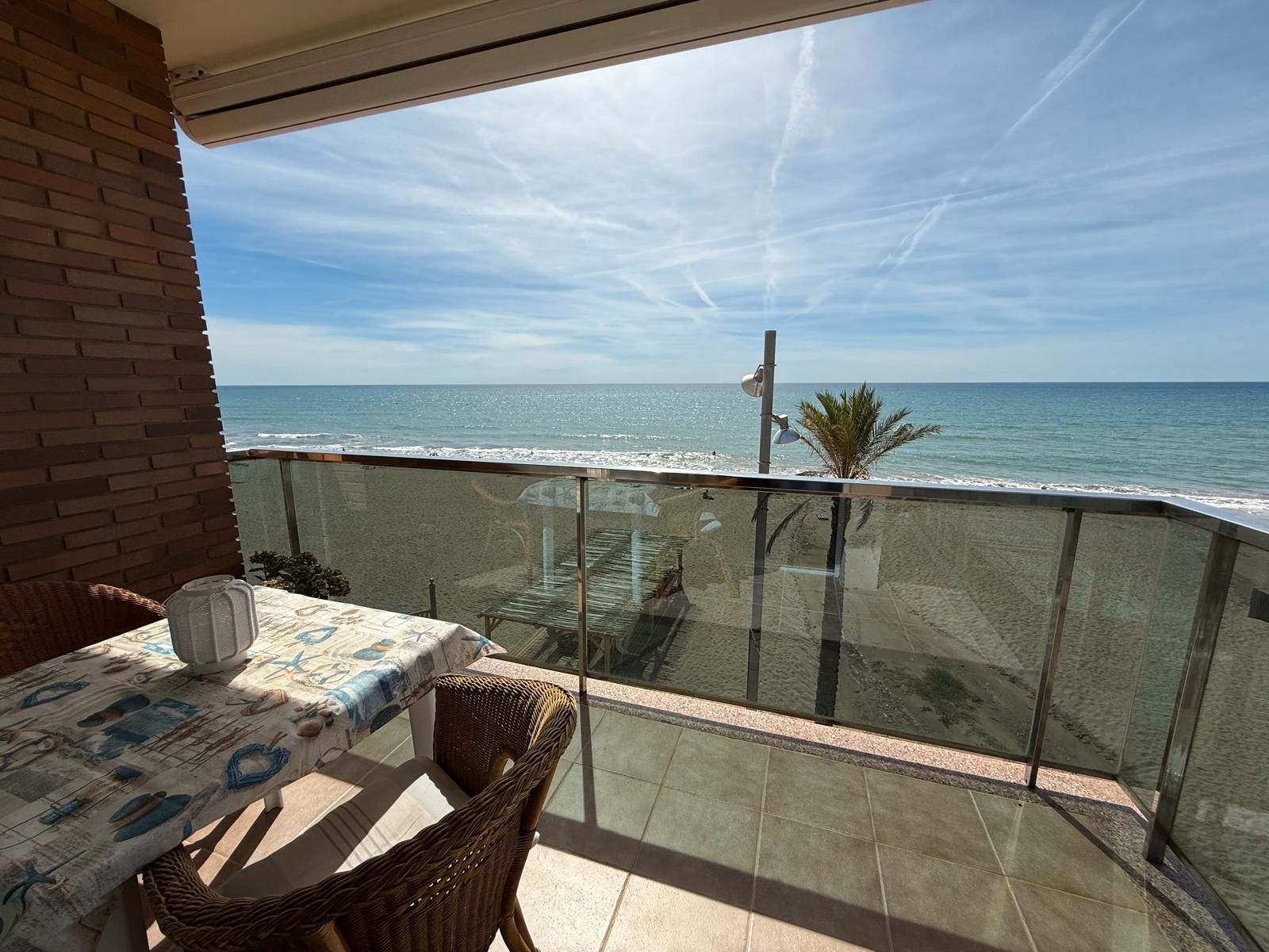 Balcony of Flat to rent in El Vendrell  with Air Conditioner, Terrace and Storage room