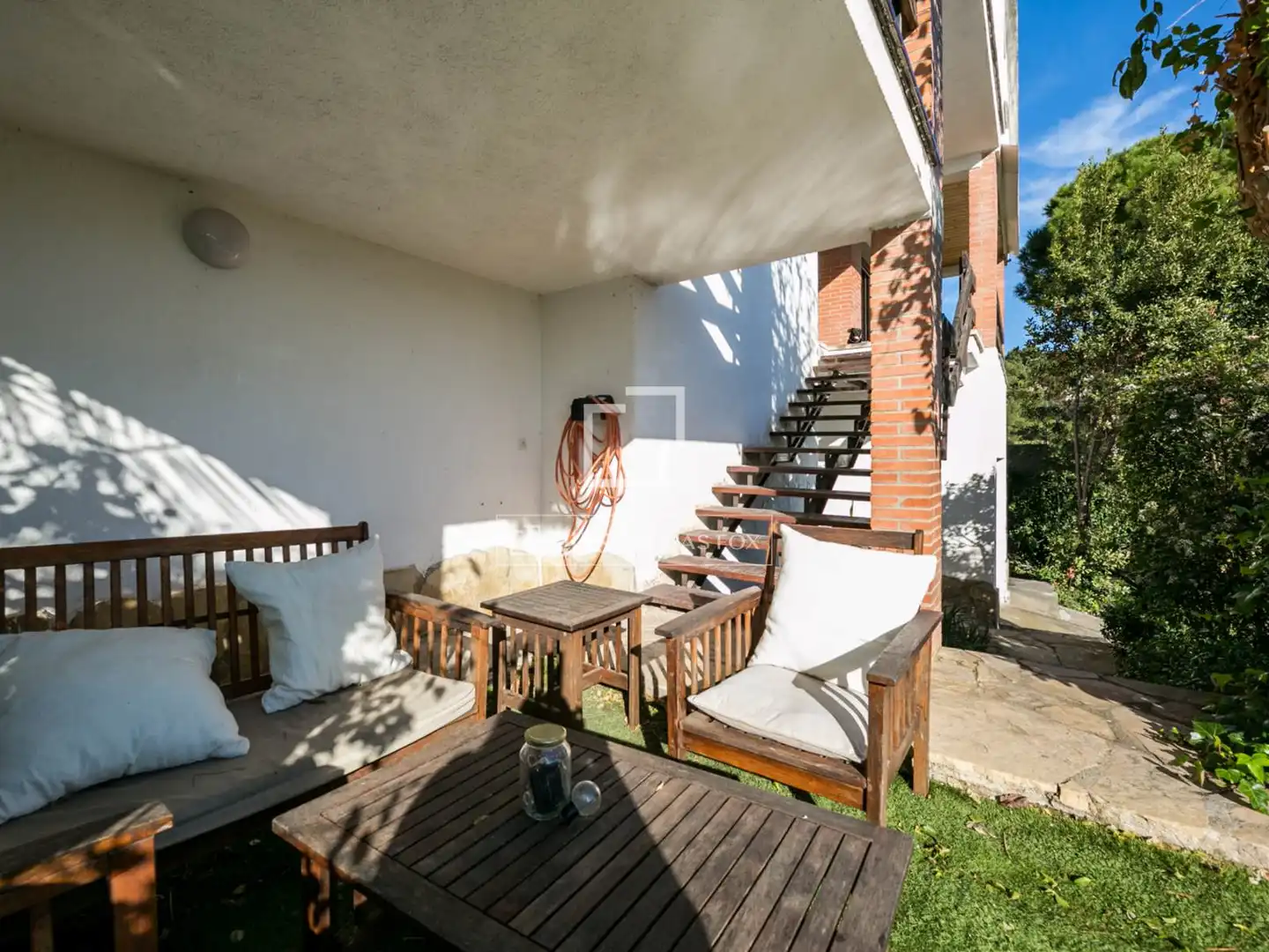 Garden of Houses for sale in Castelldefels  with Air Conditioner, Private garden and Terrace