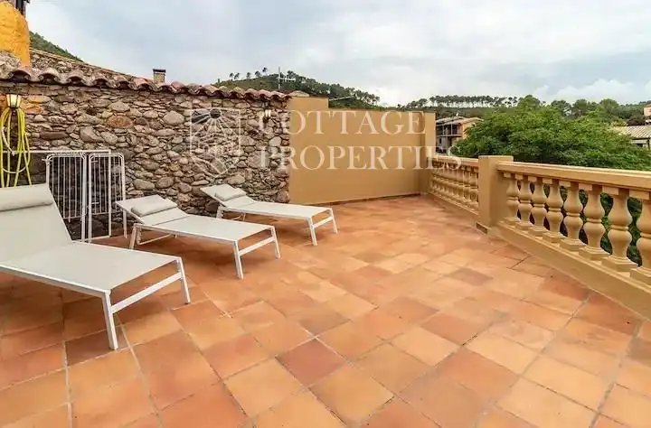 Terraza de Casa o chalet en venta en Boadella i les Escaules con Calefacción y Piscina