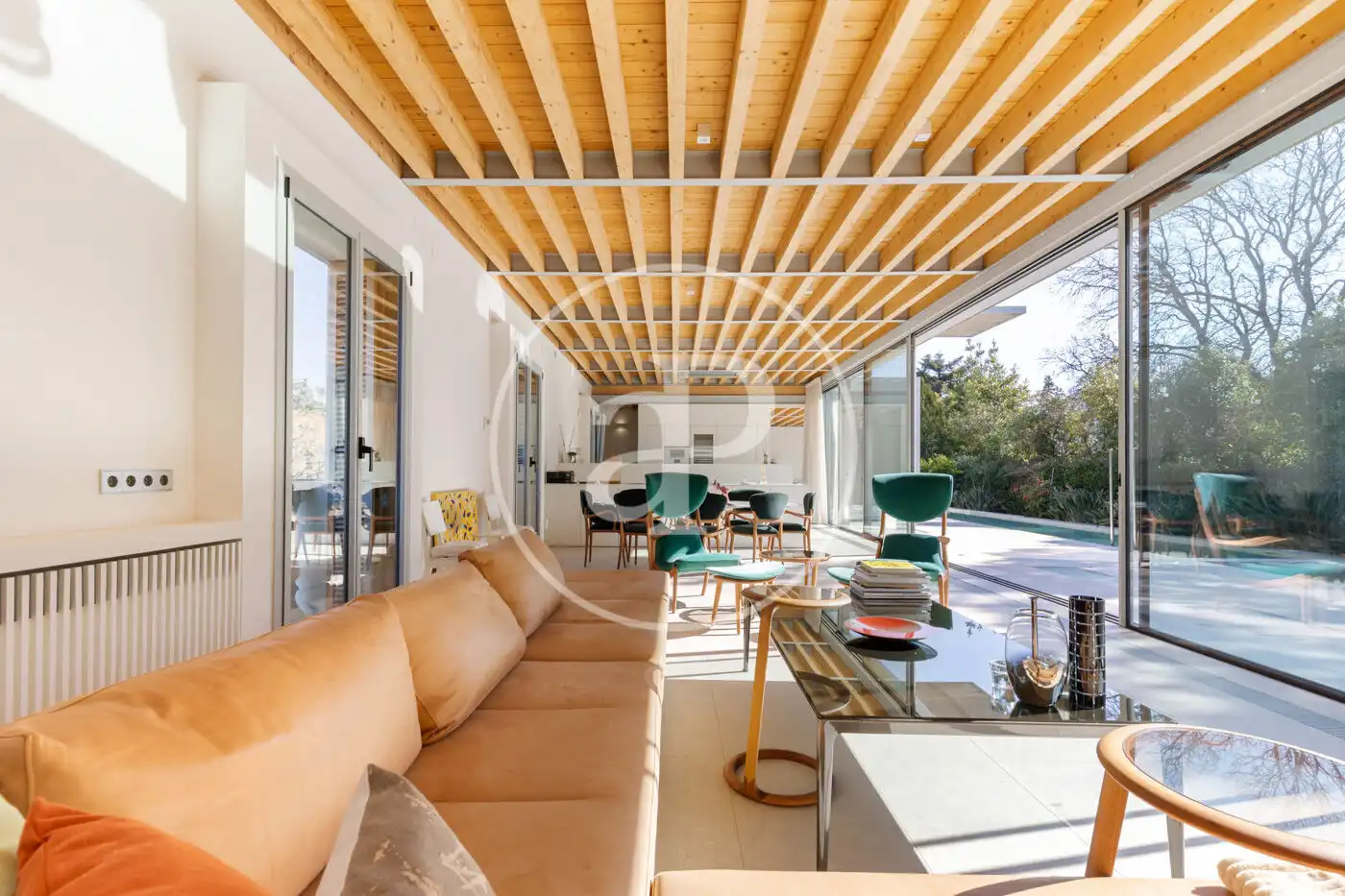 Terrace of Houses for sale in Sant Cugat del Vallès  with Air Conditioner, Heating and Private garden