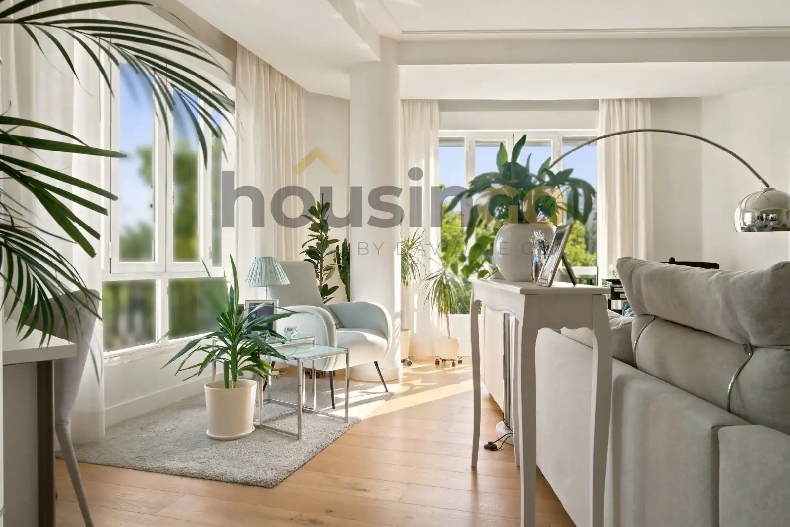 Sala de estar de Piso en venta en Madrid con Aire acondicionado, Calefacción y Parquet
