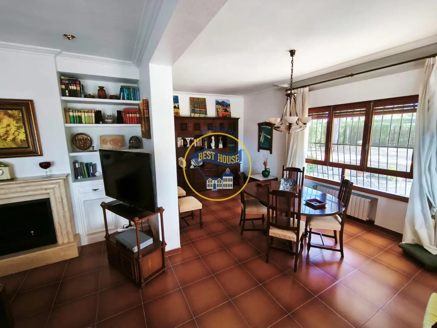 Sala de estar de Casa o chalet en venta en Ontinyent con Aire acondicionado, Calefacción y Jardín privado