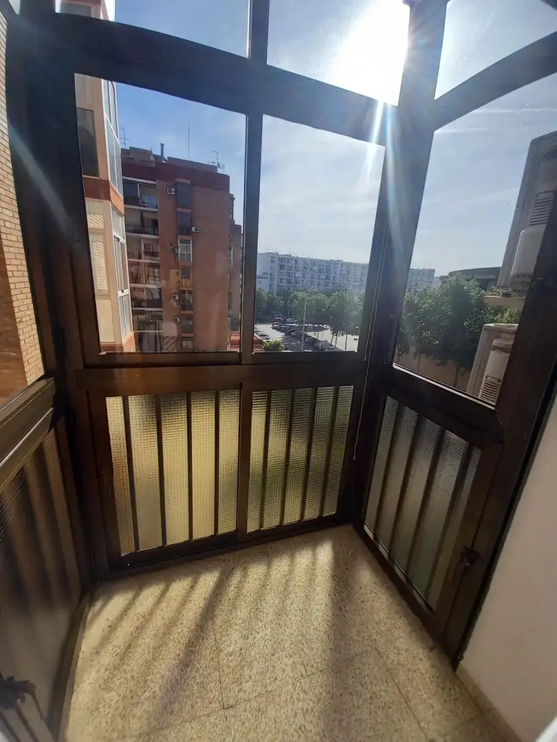 Terraza de Piso de alquiler en Córdoba con Aire acondicionado, Calefacción y Trastero