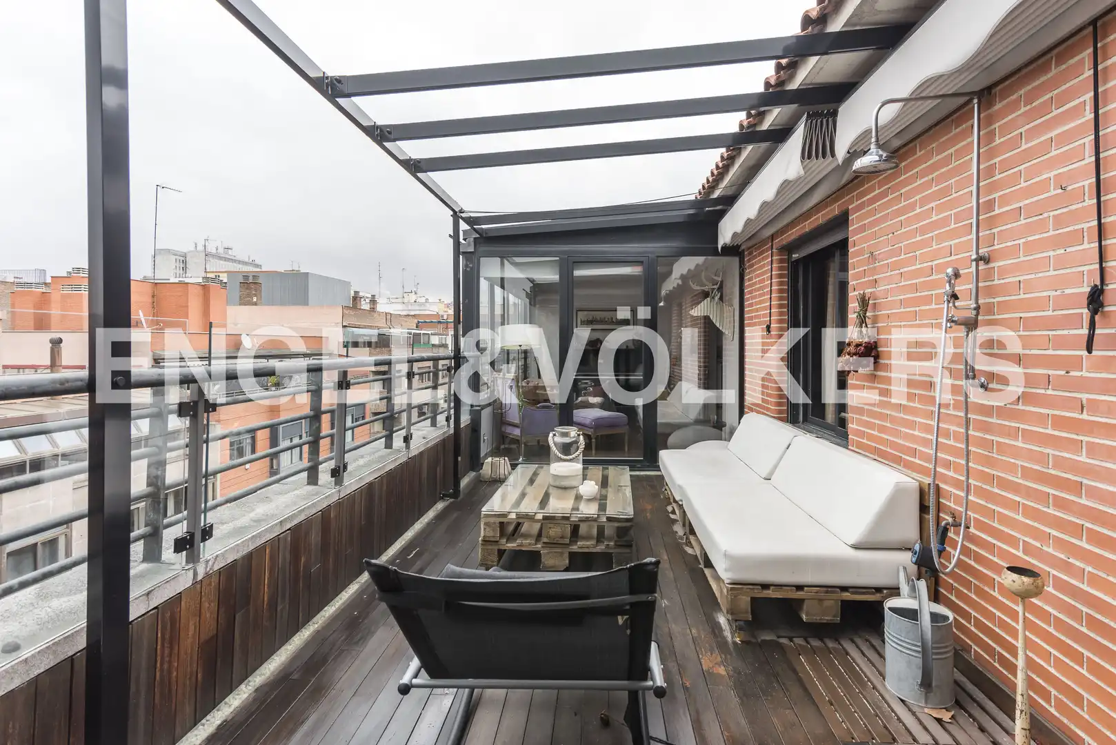Terrassa de Àtic de lloguer en Madrid amb Aire condicionat, Calefacció i Terrassa