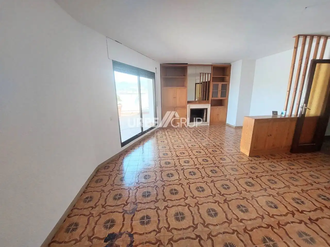 Sala de estar de Piso en venta en Terrassa con Calefacción, Terraza y Alarma