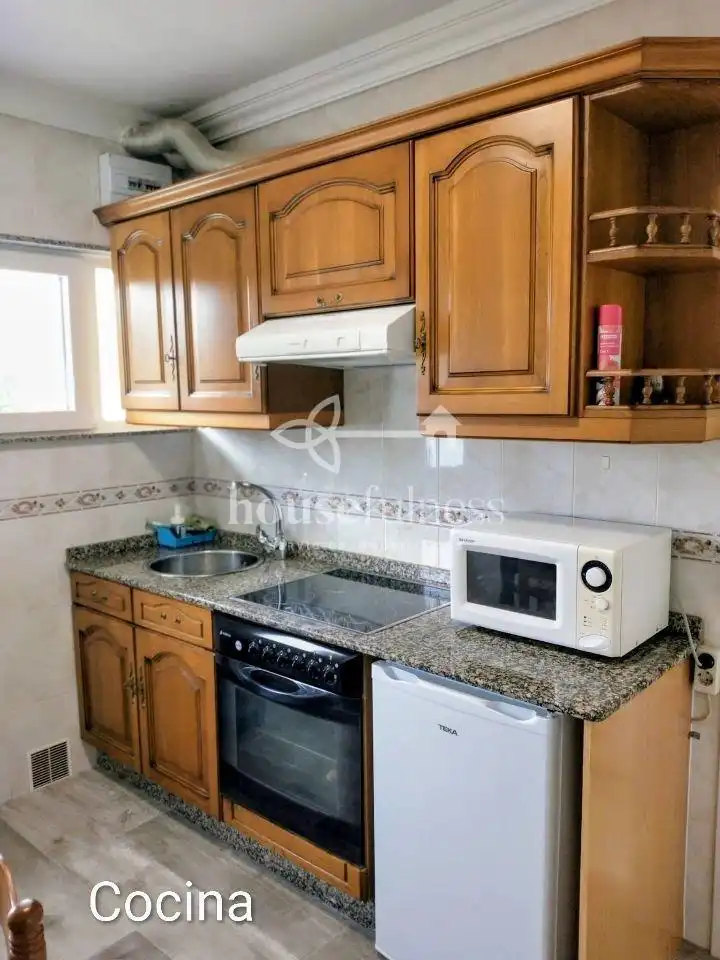 Cocina de Apartamento en venta en Valdoviño con Calefacción y Amueblado