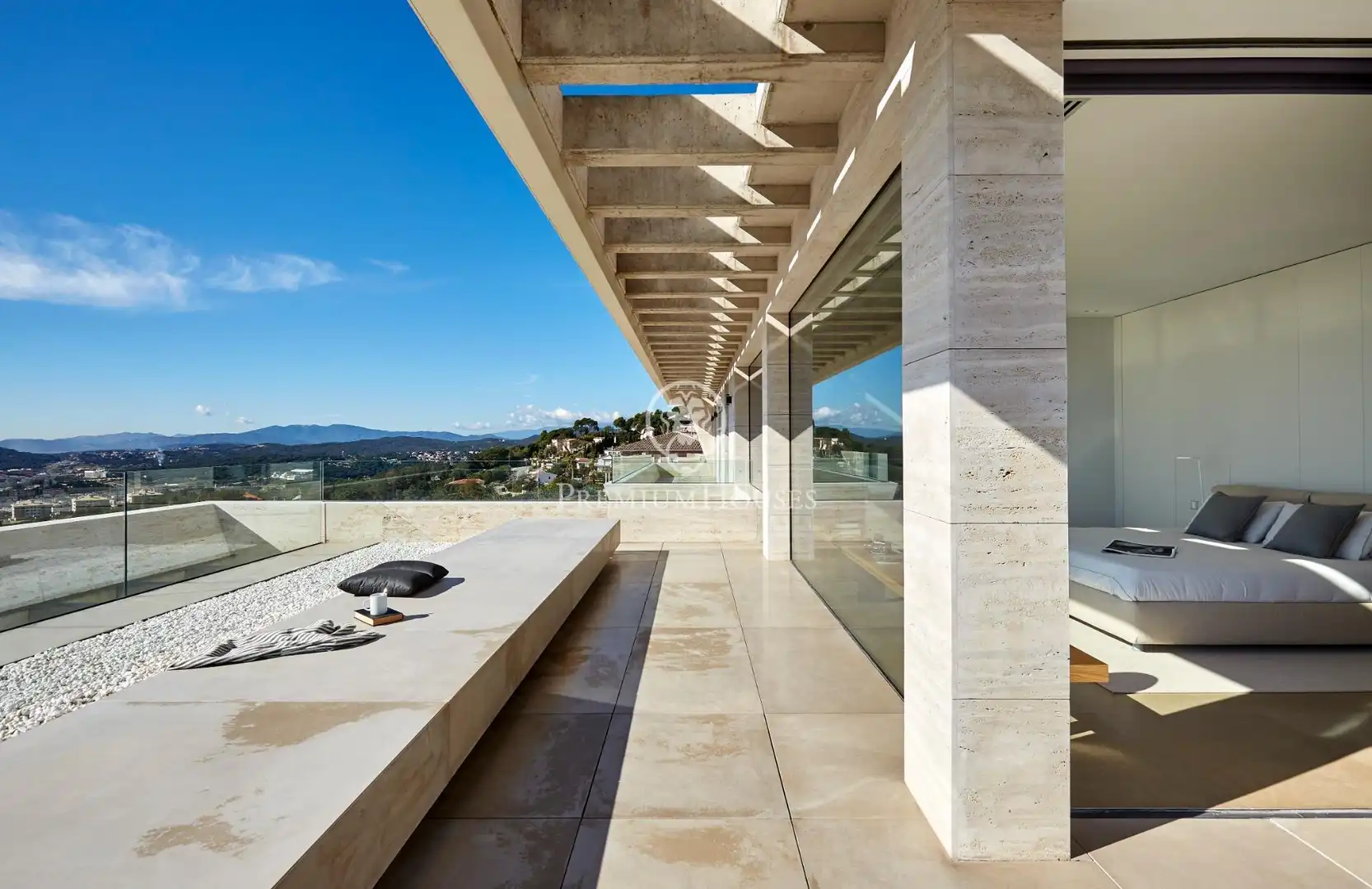 Terraza de Casa o chalet de alquiler en Lloret de Mar con Calefacción, Jardín privado y Piscina