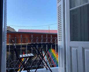 Balcony of Flat to share in Bilbao   with Air Conditioner and Terrace