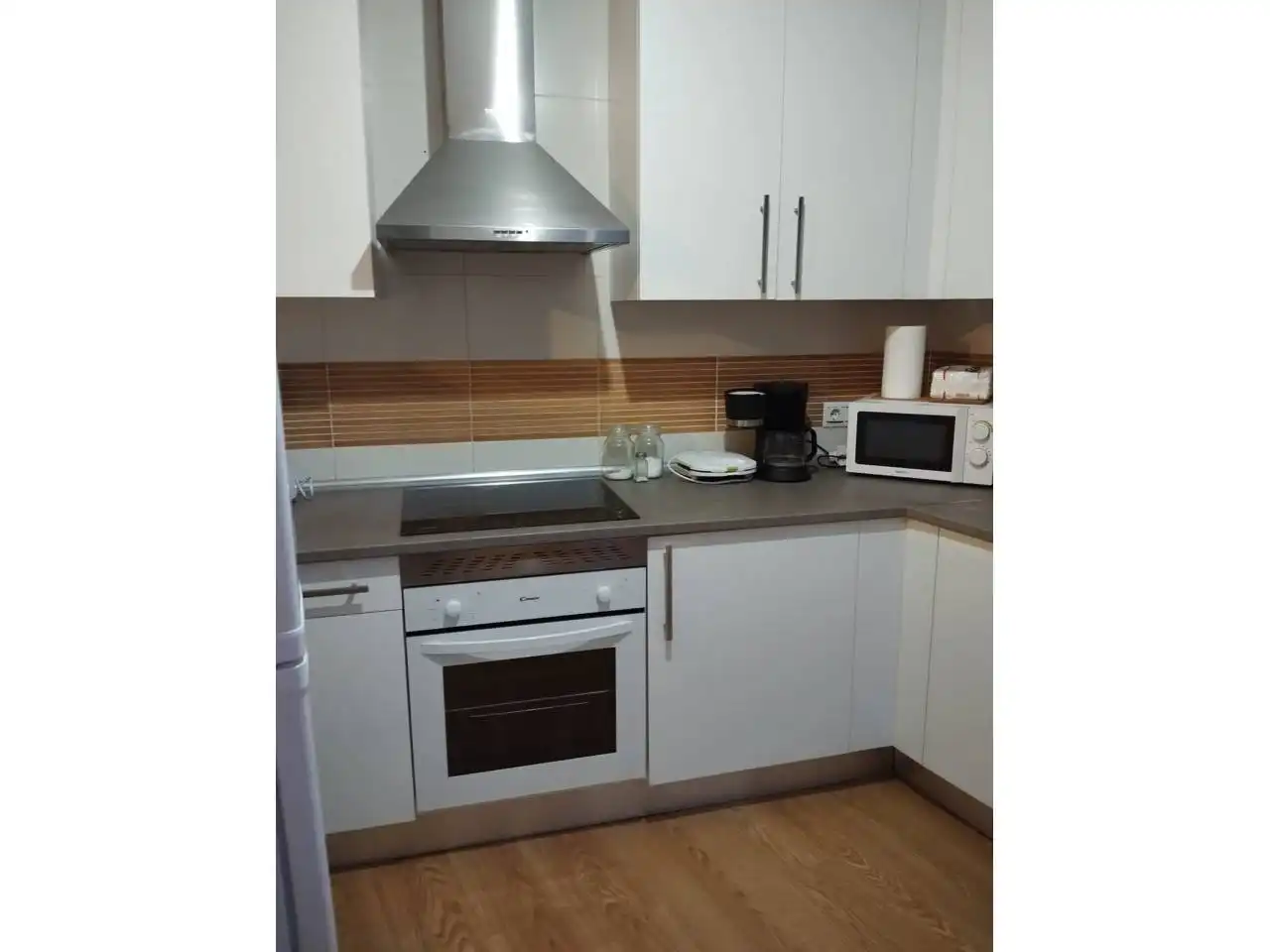 Cocina de Apartamento de alquiler en Ocaña con Calefacción, Parquet y Amueblado