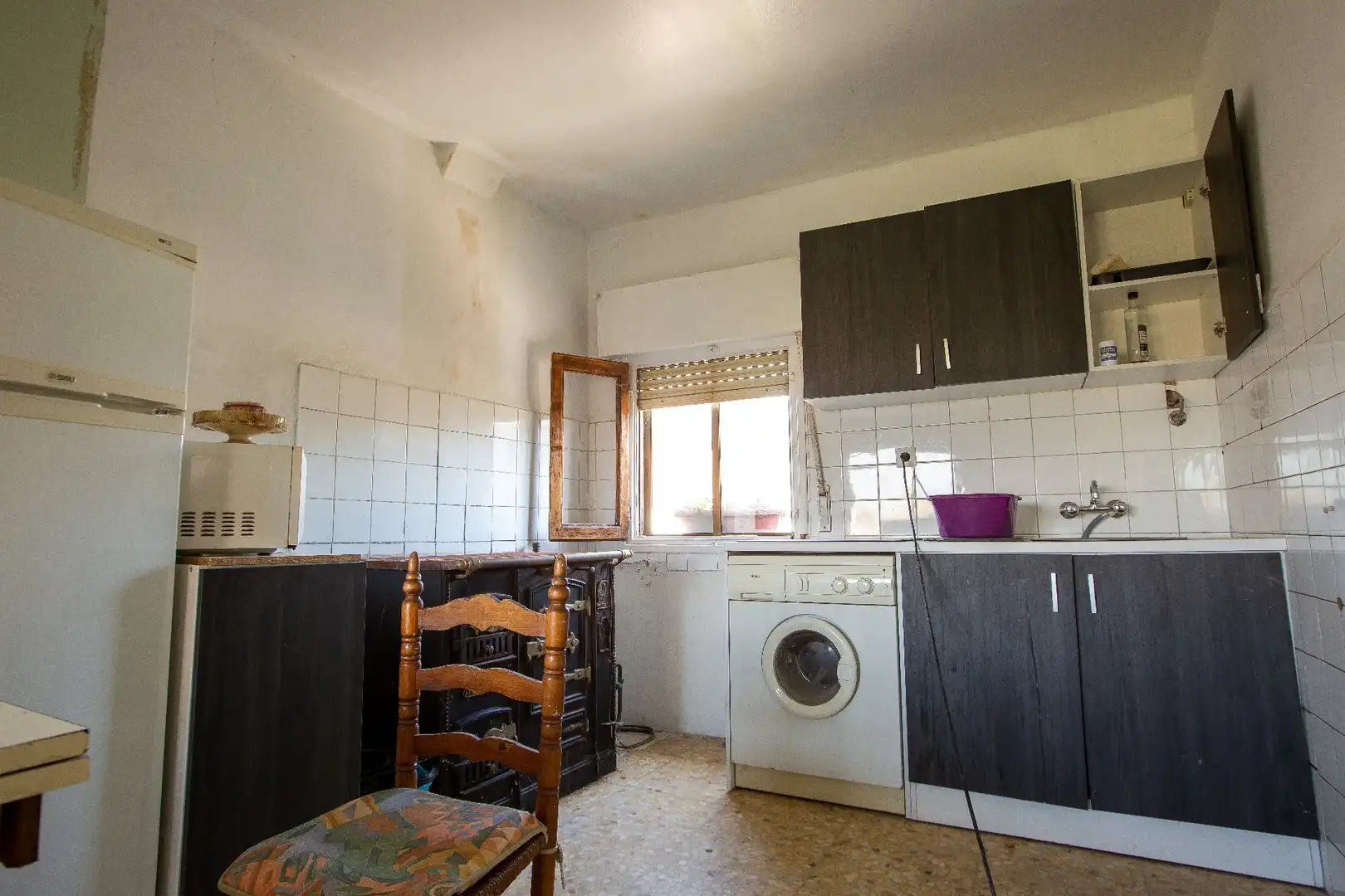 Cocina de Casa adosada en venta en Tiebas-Muruarte de Reta con Calefacción y Trastero