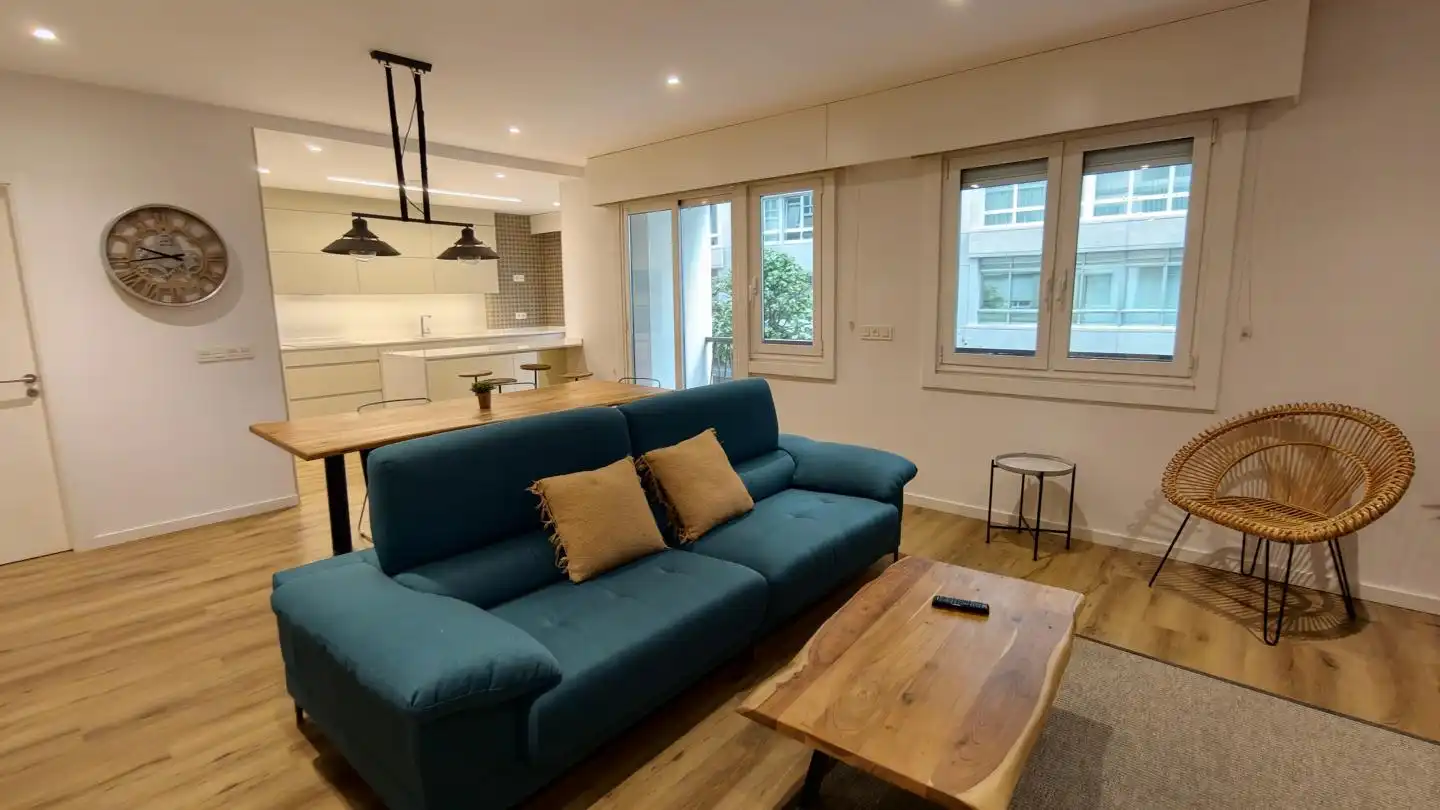 Wohnzimmer von Wohnung zum Verkauf in Santiago de Compostela  mit Heizung und Abstellraum
