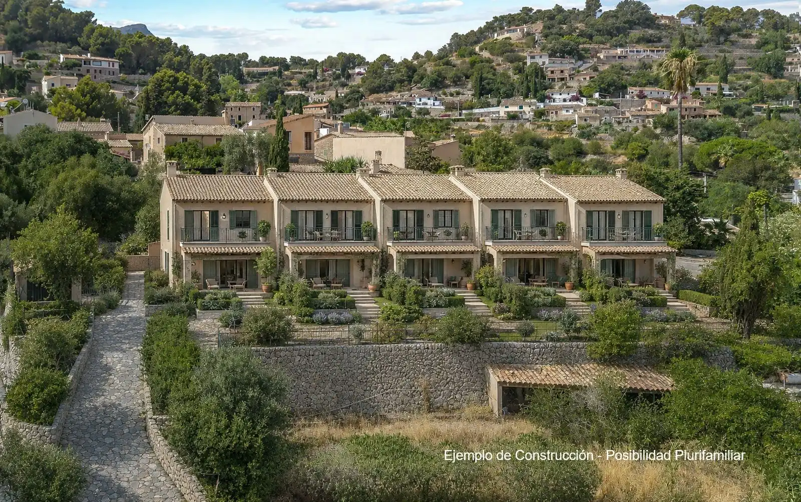 Vista exterior de Casa o chalet en venta en Puigpunyent con Calefacción, Jardín privado y Terraza