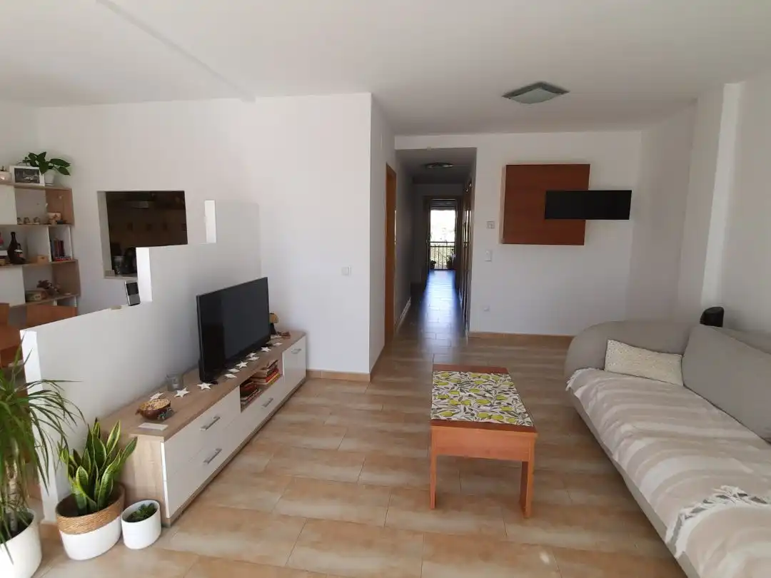 Wohnzimmer von Wohnung zum Verkauf in Blanes mit Terrasse und Balkon