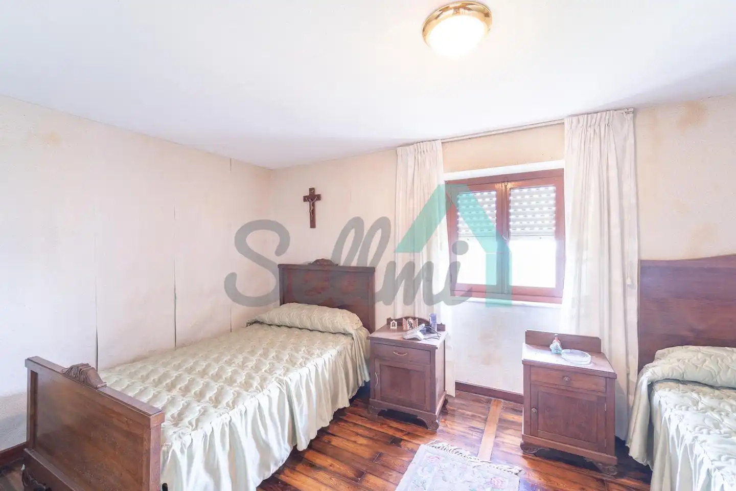 Bedroom of Houses for sale in Valdés - Luarca  with Private garden and Parquet flooring