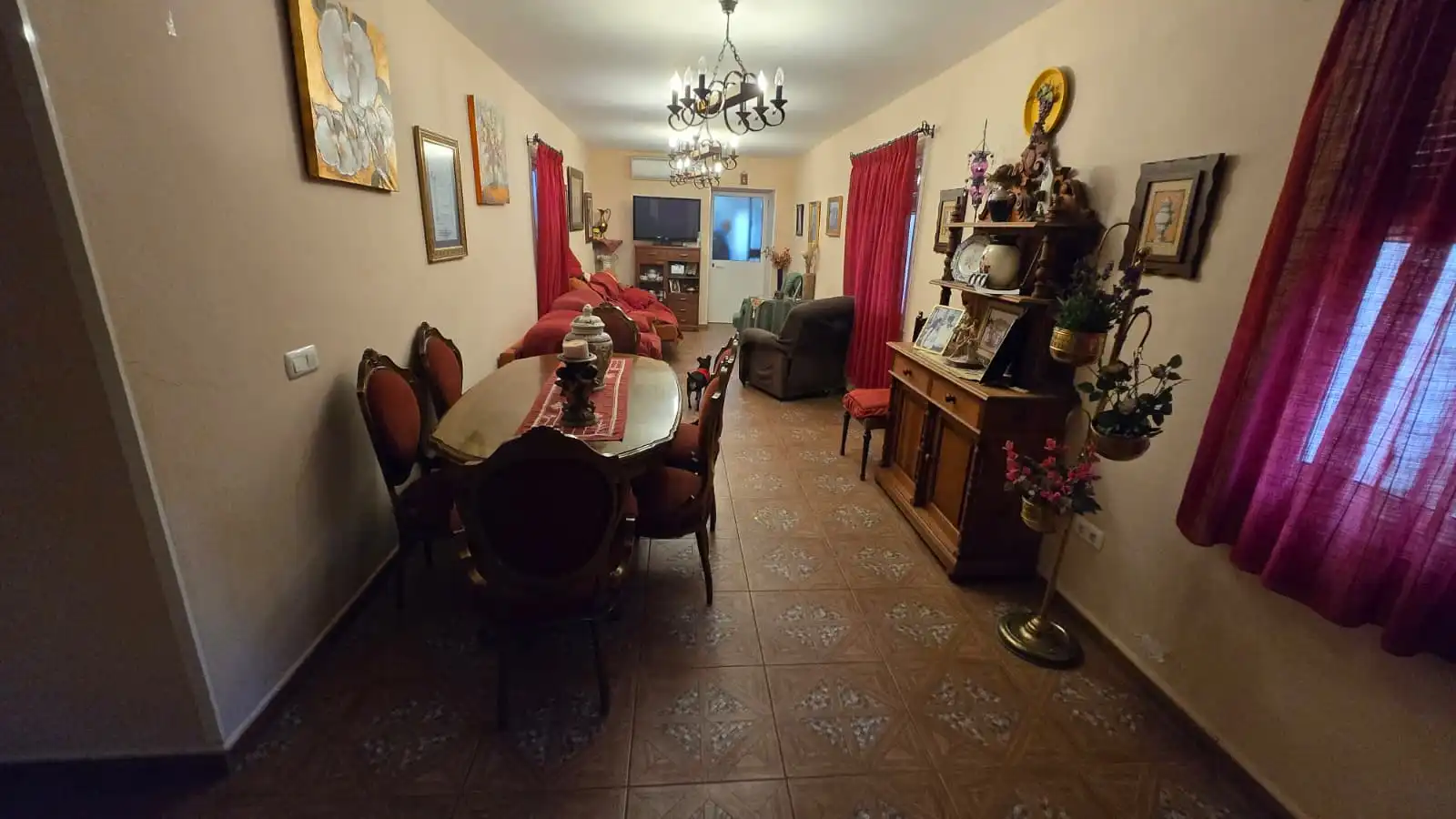 Dining room of Houses for sale in Alhaurín de la Torre  with Air Conditioner, Private garden and Storage room