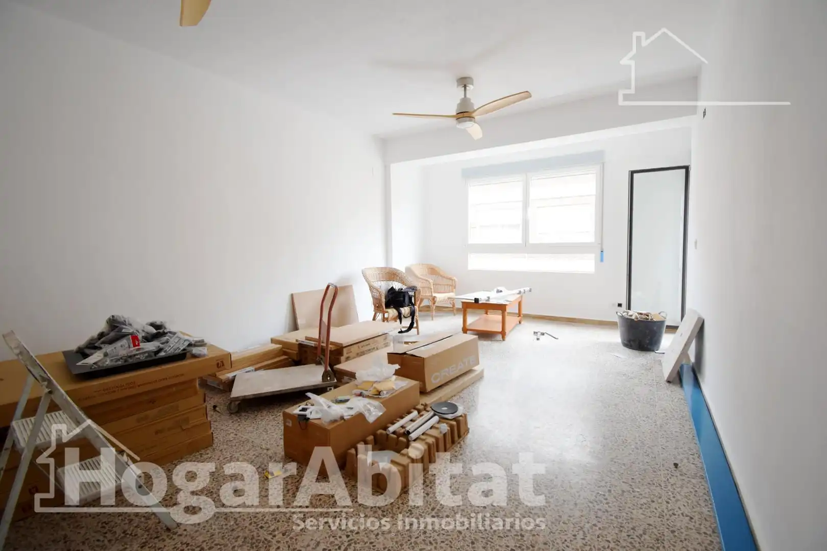 Sala de estar de Piso en venta en Gandia con Terraza y Balcón