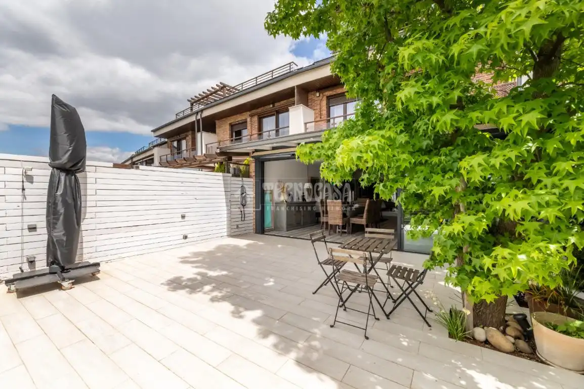 Terraza de Casa adosada en venta en Torrelodones con Calefacción, Terraza y Balcón