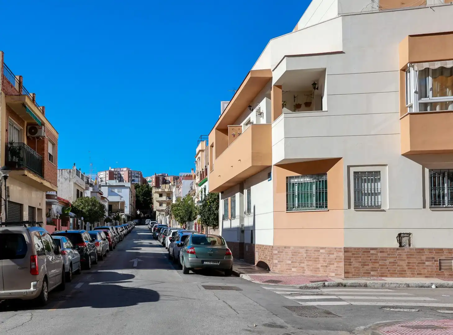 Vista exterior de Planta baja en venta en Málaga con Aire acondicionado, Calefacción y Alarma