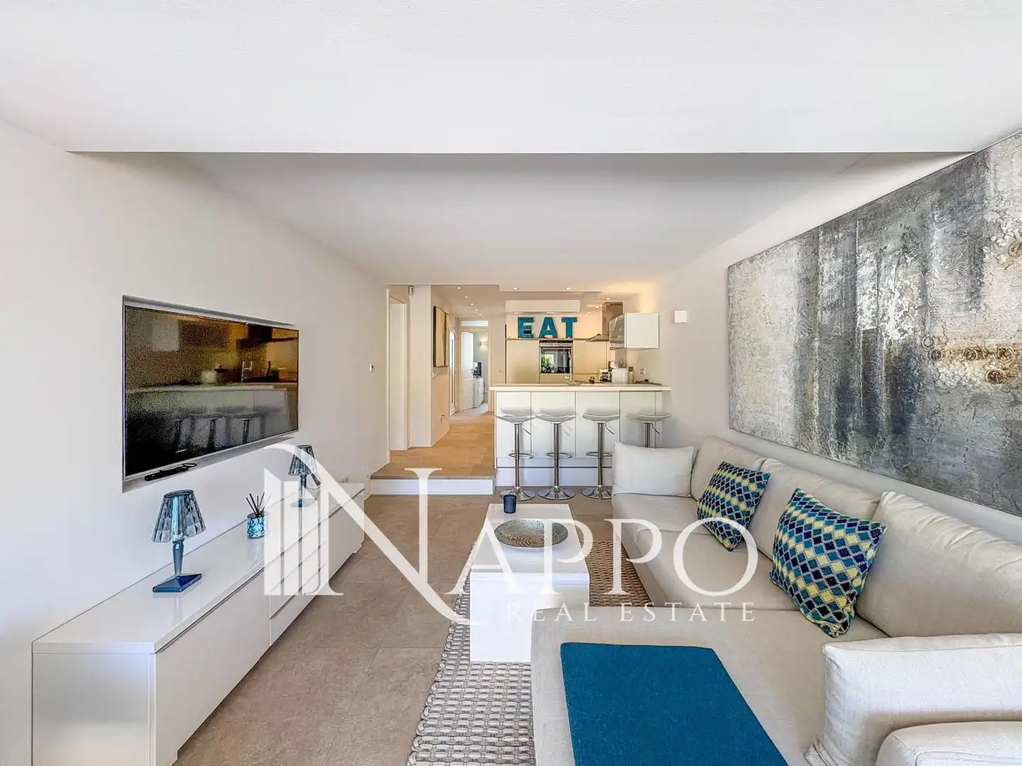 Sala de estar de Piso en venta en Andratx con Aire acondicionado, Calefacción y Terraza