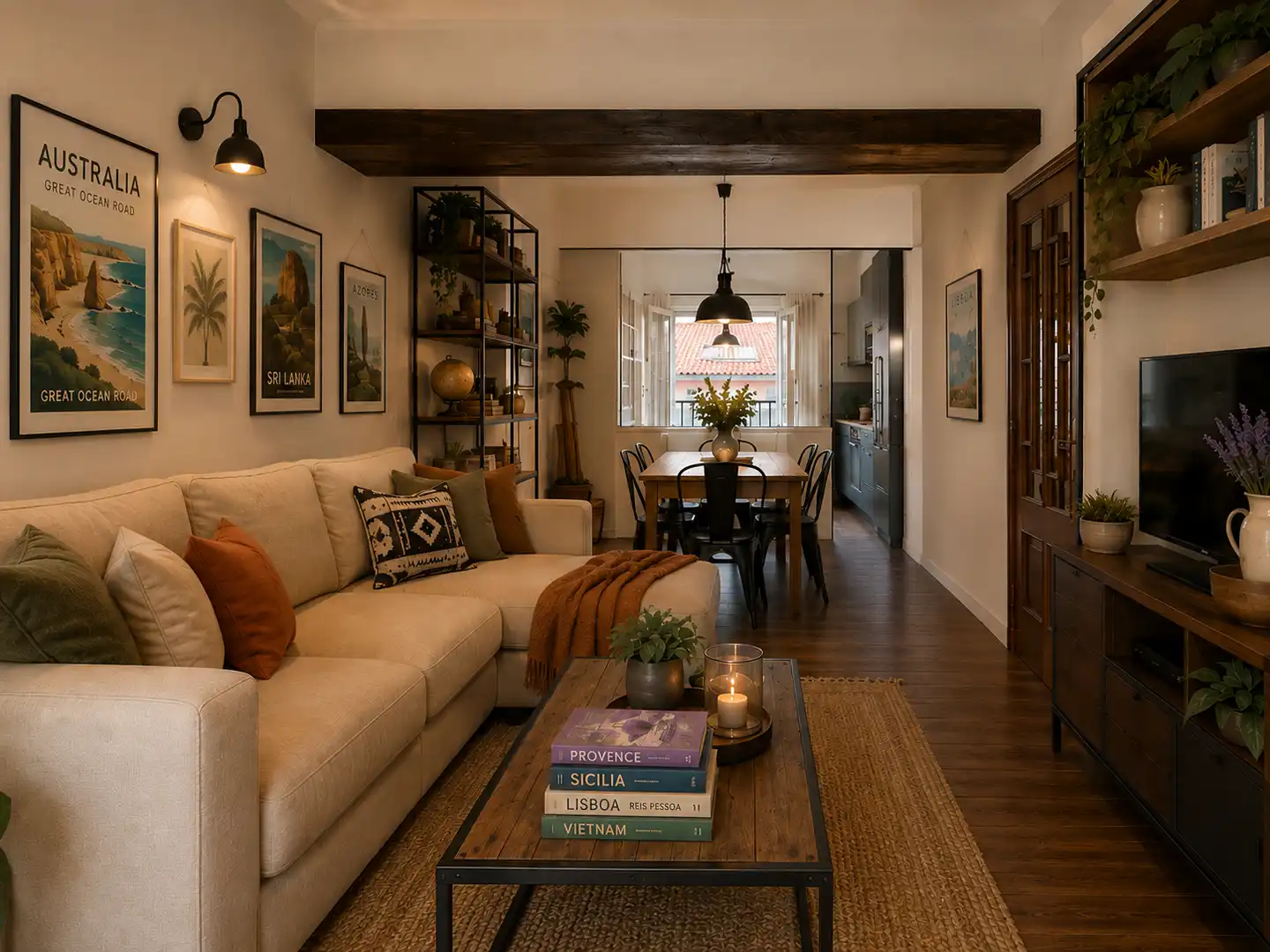 Living room of Flat for sale in Irun   with Heating and Balcony